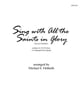 Sing With All the Saints in Glory SATB choral sheet music cover